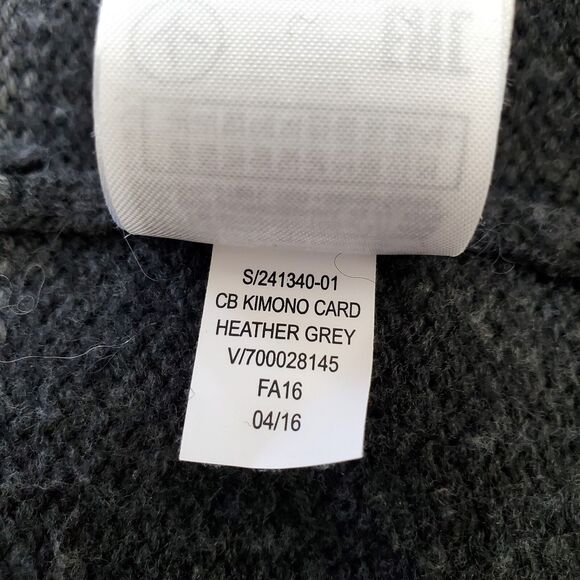 GAP Cardigan Sweater Womens Size XS/S Rayon Blend Gray Blue Striped Color Block - Picture 11 of 11